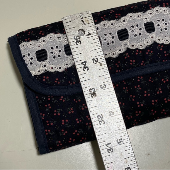 Vintage Hand Crafted Interpur Quilted Floral Wallet - Picture 14 of 14